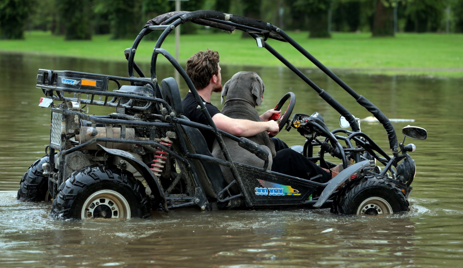 Meramec River on the rise